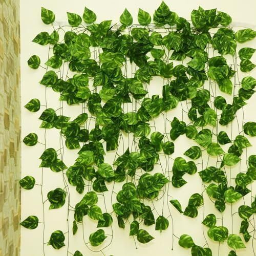 Artificial Green Leaves Vines | Greenery Garland for Wall Hanging Decor