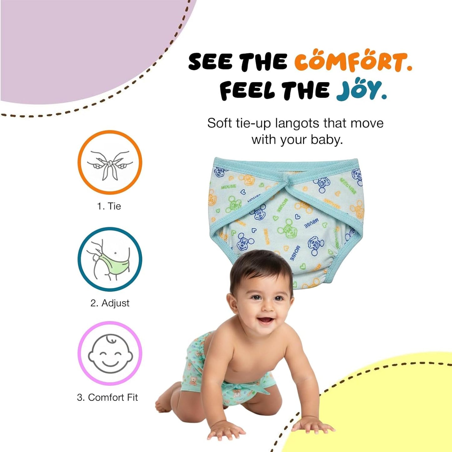 {{ Artificial Flower Arrangement Purple Daisy with Yellow Accents in White Geometric Pot - Purple Desai }} {{ Color }}